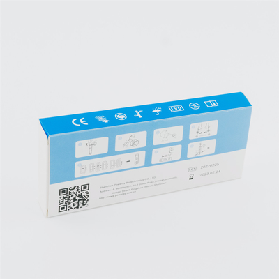Độ chính xác cao Bộ dụng cụ kiểm tra kháng nguyên nước bọt Covid 19 Độ nhạy 95%