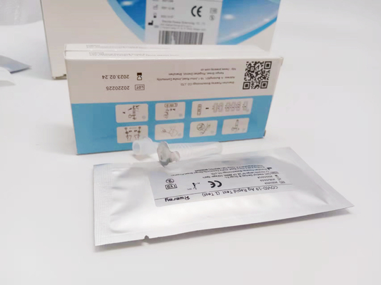 Tự thu thập Gạc ngoáy mũi Thử nghiệm kháng nguyên vi-rút Bộ xét nghiệm nhanh kháng nguyên nhanh Bộ thử nghiệm nhanh dùng một lần