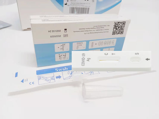 Chất lượng  OEM ODM Welcome Swab Antigen Rapid Test 15 Minutes Disposable nhà máy