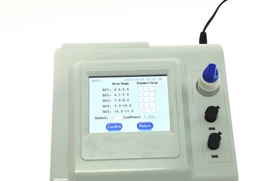 Máy phân tích CRP HbA1c bán tự động / Máy phân tích protein cụ thể với cảm ứng LCD