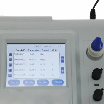 Mẫu máu Máy phân tích Hba1c hoàn toàn tự động hóa Glycohemoglobin