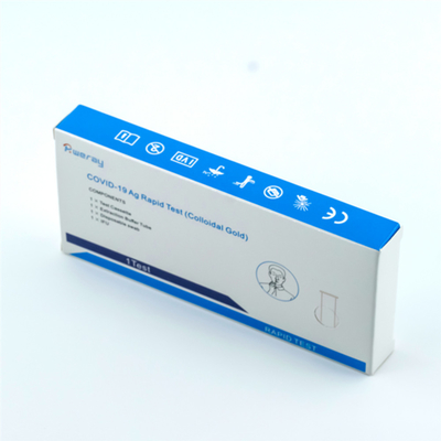 15 phút Bộ dụng cụ chẩn đoán covid dạng keo vàng nhanh chóng cho COVID-19