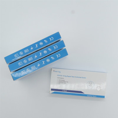 Thử nghiệm nhanh kháng nguyên ngoáy mũi trong ống nghiệm chẩn đoán y tế