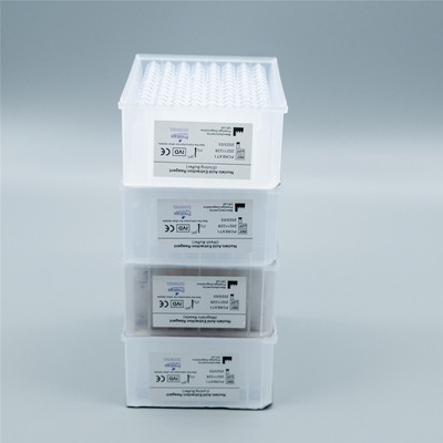 Bộ thử nghiệm nhanh chẩn đoán 64wells Bộ dụng cụ chiết xuất Rna, Thuốc thử chiết xuất axit nucleic tự động