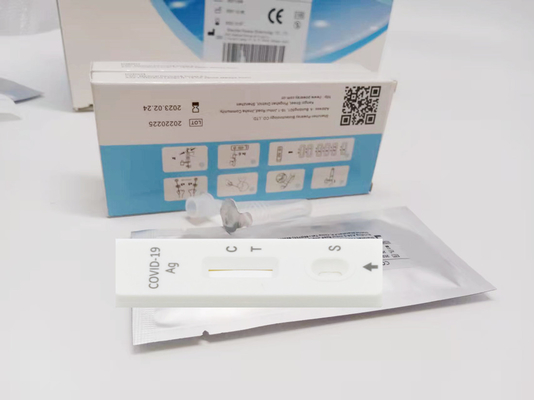 Thử nghiệm ngoáy mũi kháng nguyên chẩn đoán trong ống nghiệm với sự chấp thuận của ISO