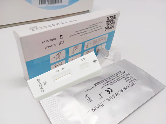 Độ đặc hiệu 99,1% PCR Que thử chẩn đoán kháng nguyên nhanh chóng dùng một lần